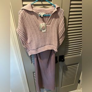 Dh New York cropped sweater dress